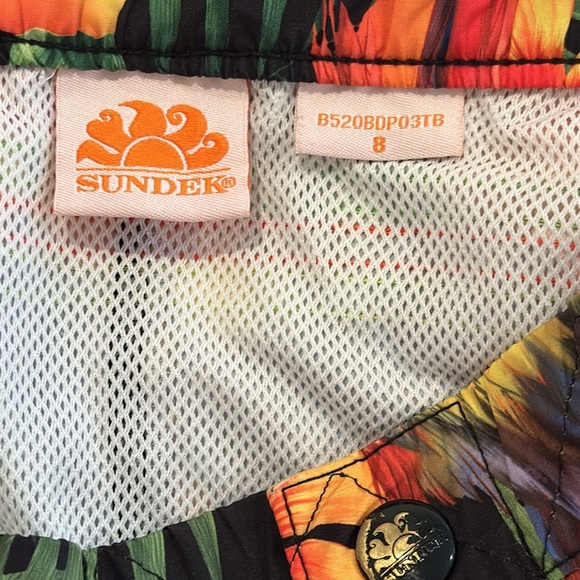 Sundek Swim Trunks Size 8 - Picture 5 of 7